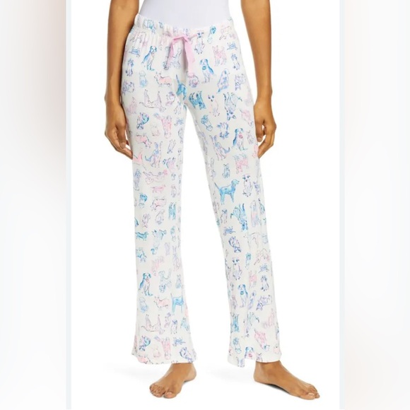Lilly Pulitzer Other - Lilly Pulitzer All Over Print Dog Pajama Pants Size XL Comfy Loungewear soft
